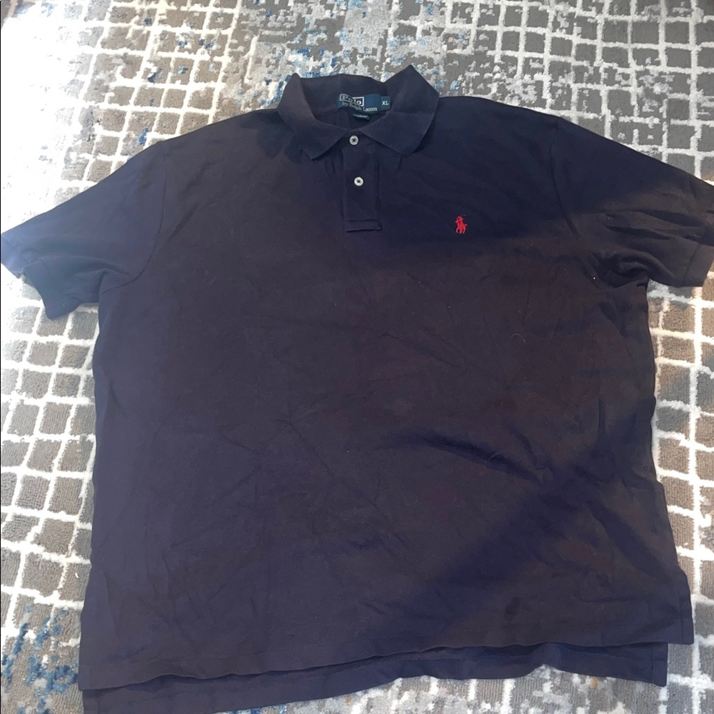 Polo by Ralph Lauren Men's Navy Polo Shirt